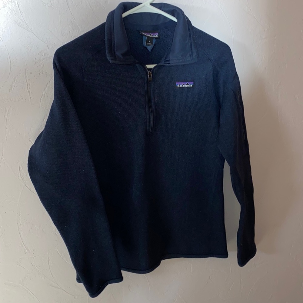 Half Zip Navy Patagonia Long Sleeve